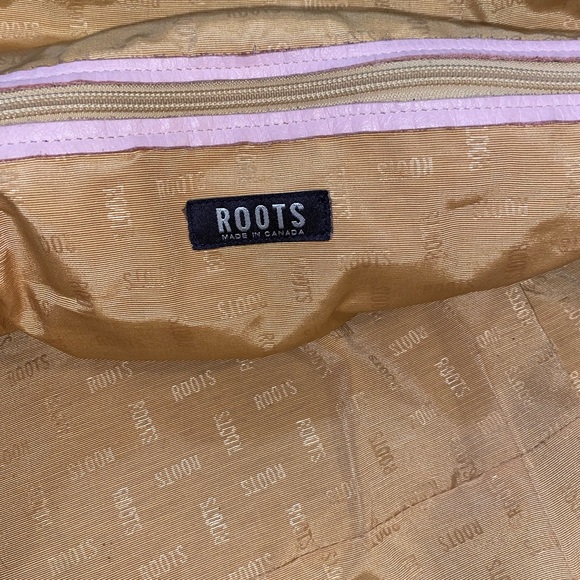 EUC Authentic Roots Monogramed Duffel Bag Circa 90’s? - Picture 11 of 12